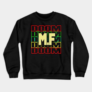 MF Doom || Fade Rainbow Crewneck Sweatshirt